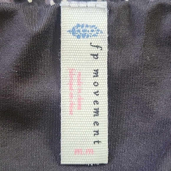 NWOT Free People Movement The Way Home Shorts Black Leopard Print Medium Hi-Rise - Picture 9 of 10